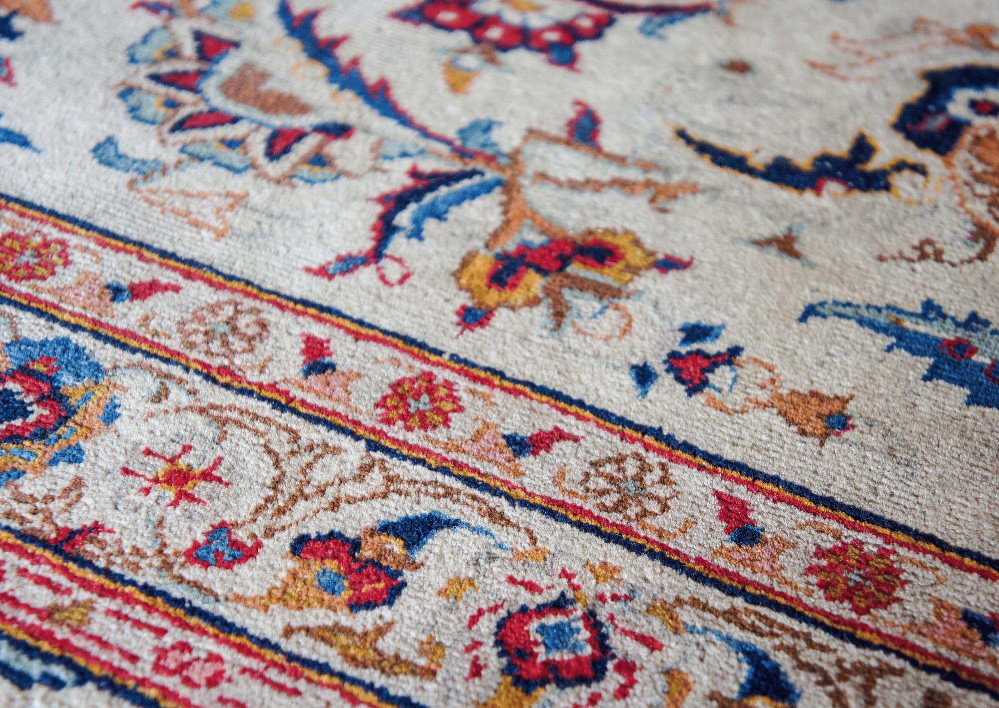 Persian rug hand-cleaned by The Carpet Guys for a Bryanston home